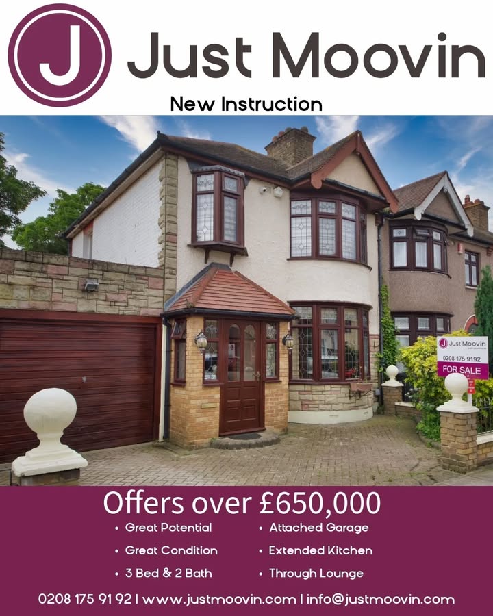 New Instruction 3 Bedrooms2 Bathrooms including a SaunaThrough LoungeExtended KitchenAttached GarageGreat Potential to E...
